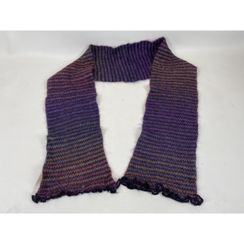Cappellificio Fiorentino Mohair Wool Scarf Multicolor‎ NWT